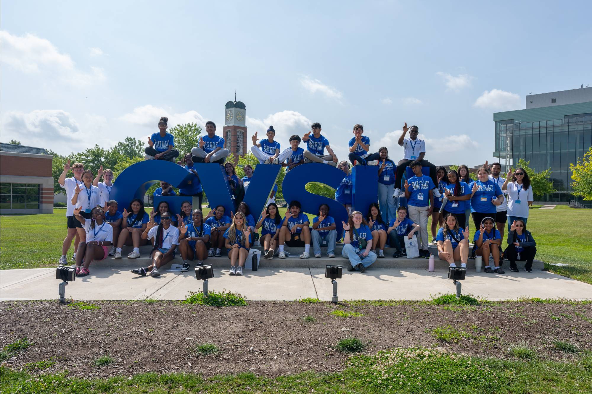 Group of Students who participated in the ACED Camp